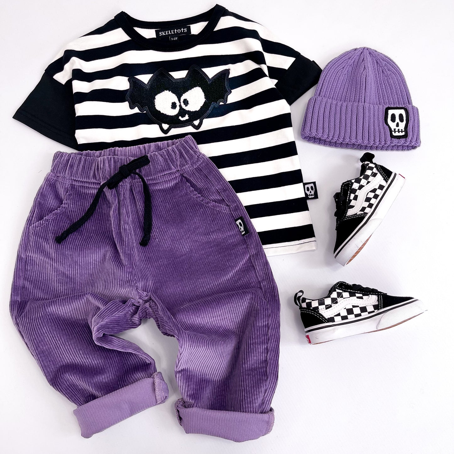 NOT SO BASIC DUSKY LILAC CHUNKY KNIT TRAWLER BEANIE
