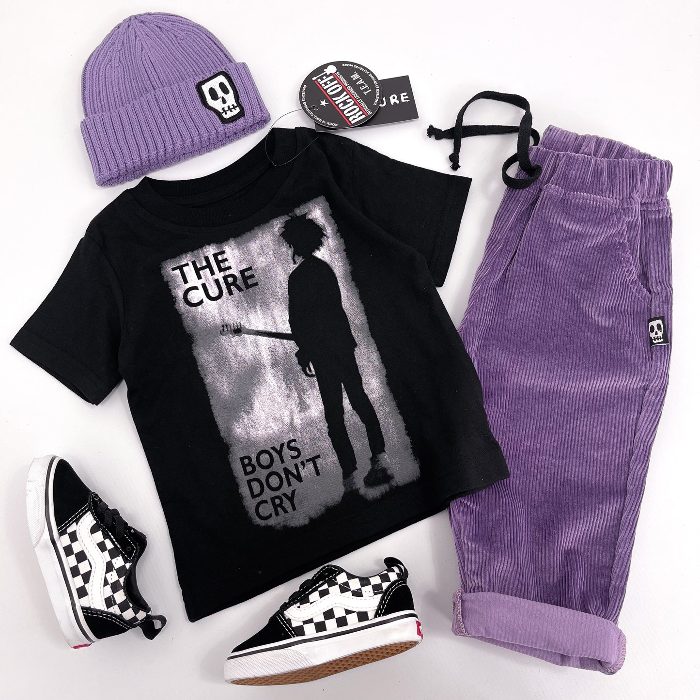 THE CURE KIDS T-SHIRT: BOYS DON'T CRY