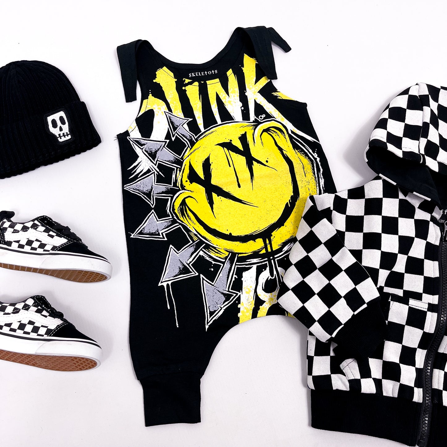 BLINK 182 BAND ROMPER