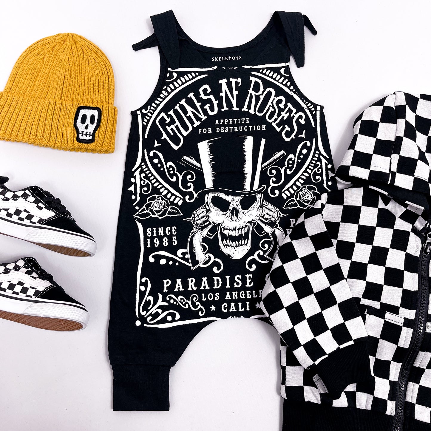 GUNS 'N' ROSES BAND ROMPER