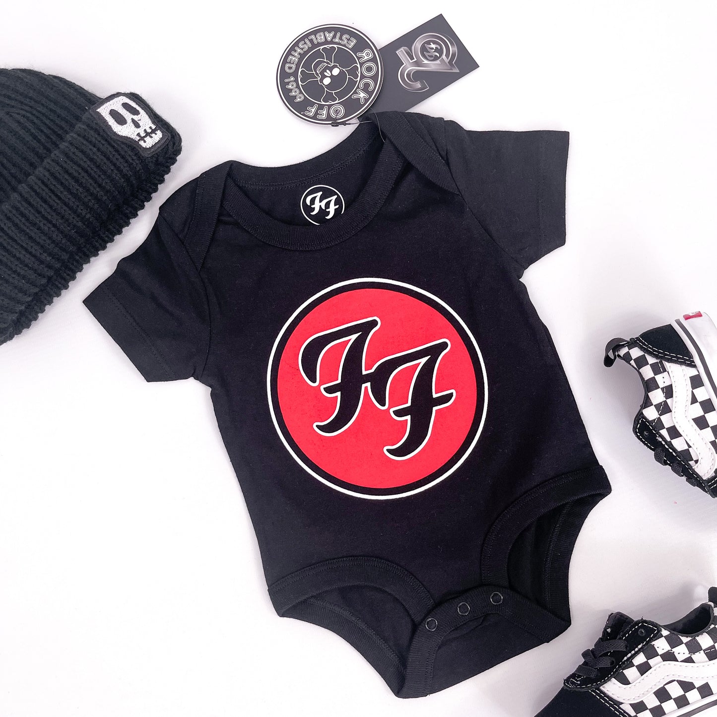 FOO FIGHTERS BABY GROW