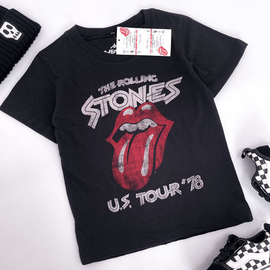 THE ROLLING STONES KIDS TODDLER T-SHIRT: US TOUR '78