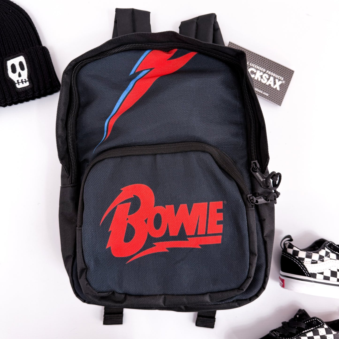 DAVID BOWIE ROCKSAX MINI BACKPACK: LIGHTNING
