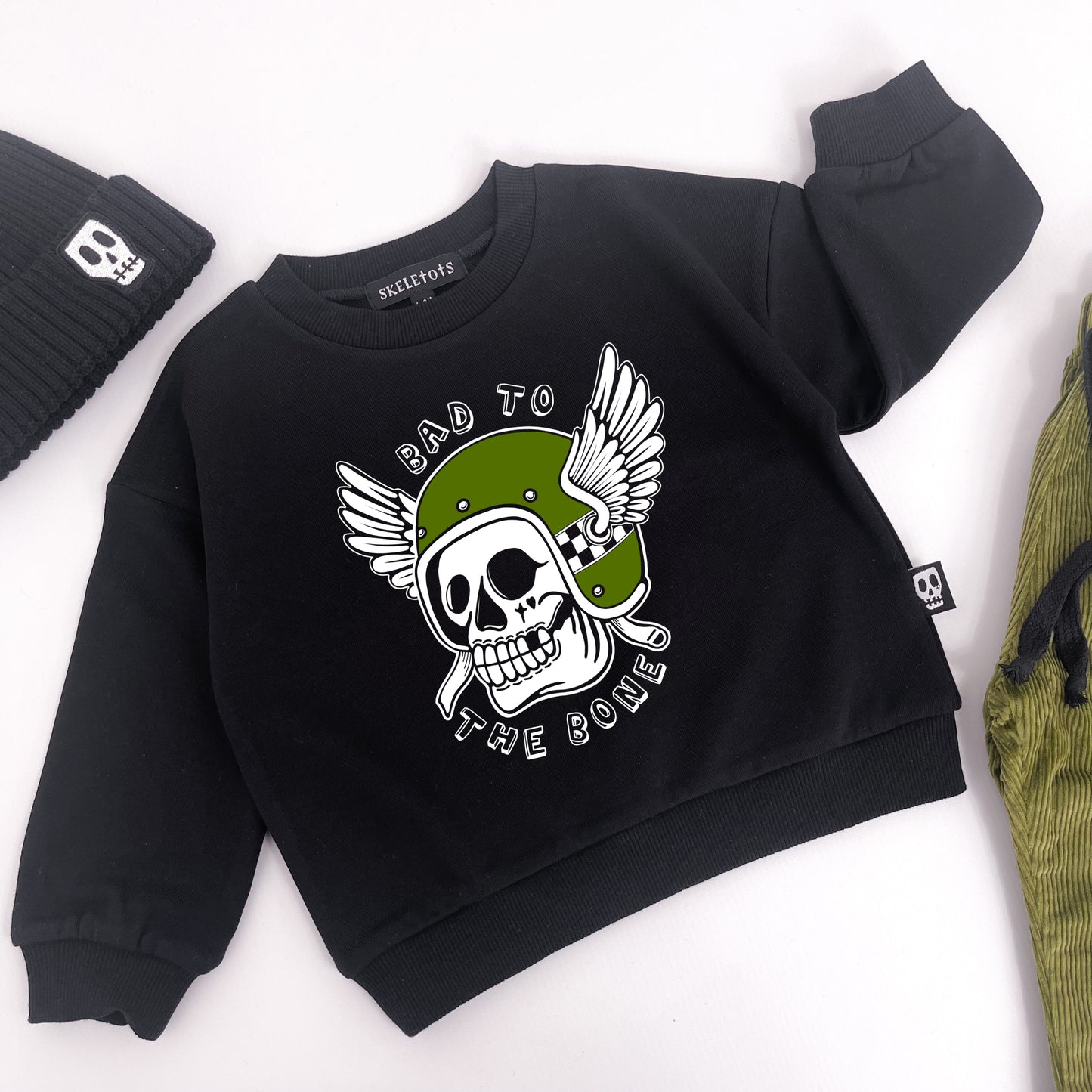 BAD TO THE BONE SWEATSHIRT