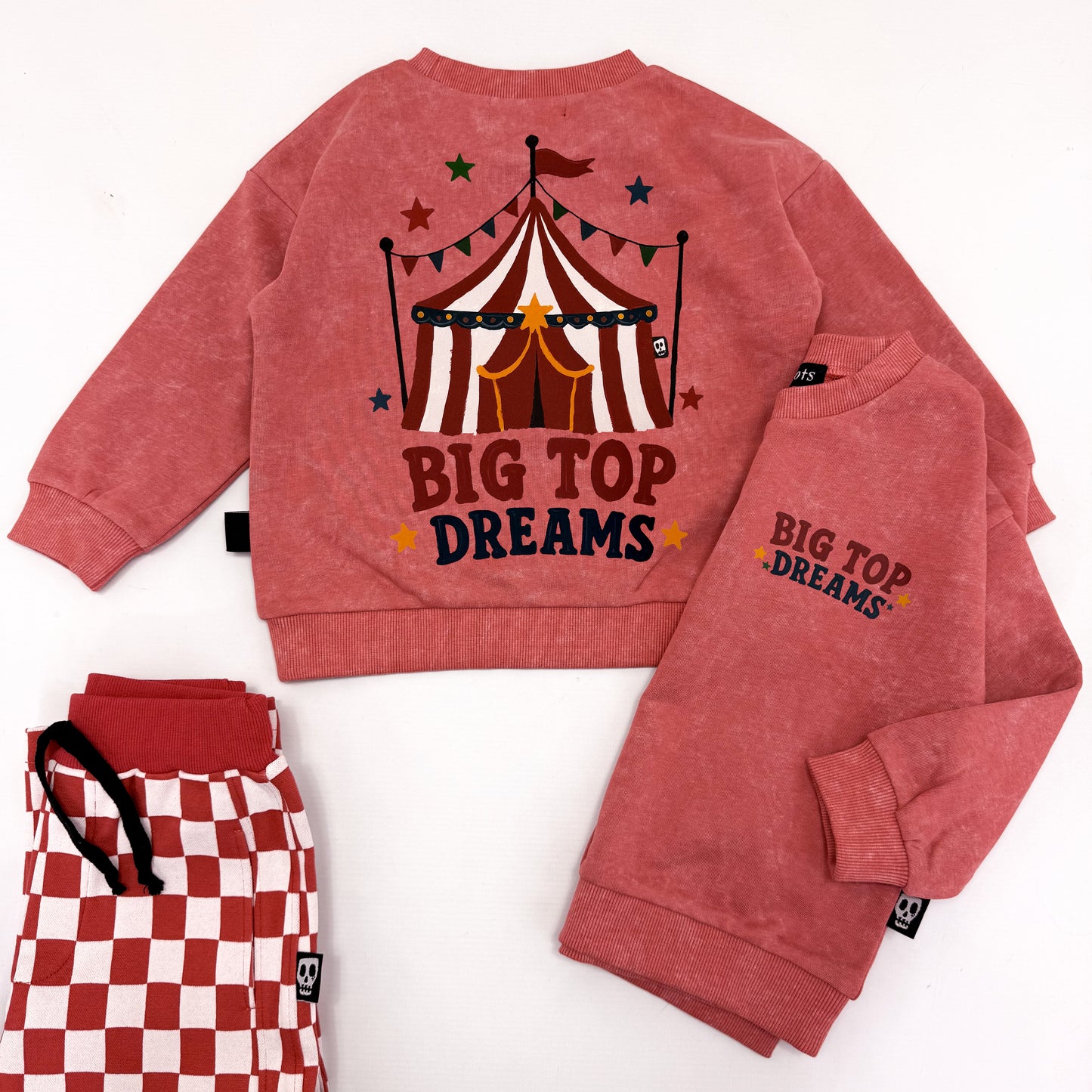 BIG TOP DREAMS BACKPRINT OVERSIZED SWEATSHIRT