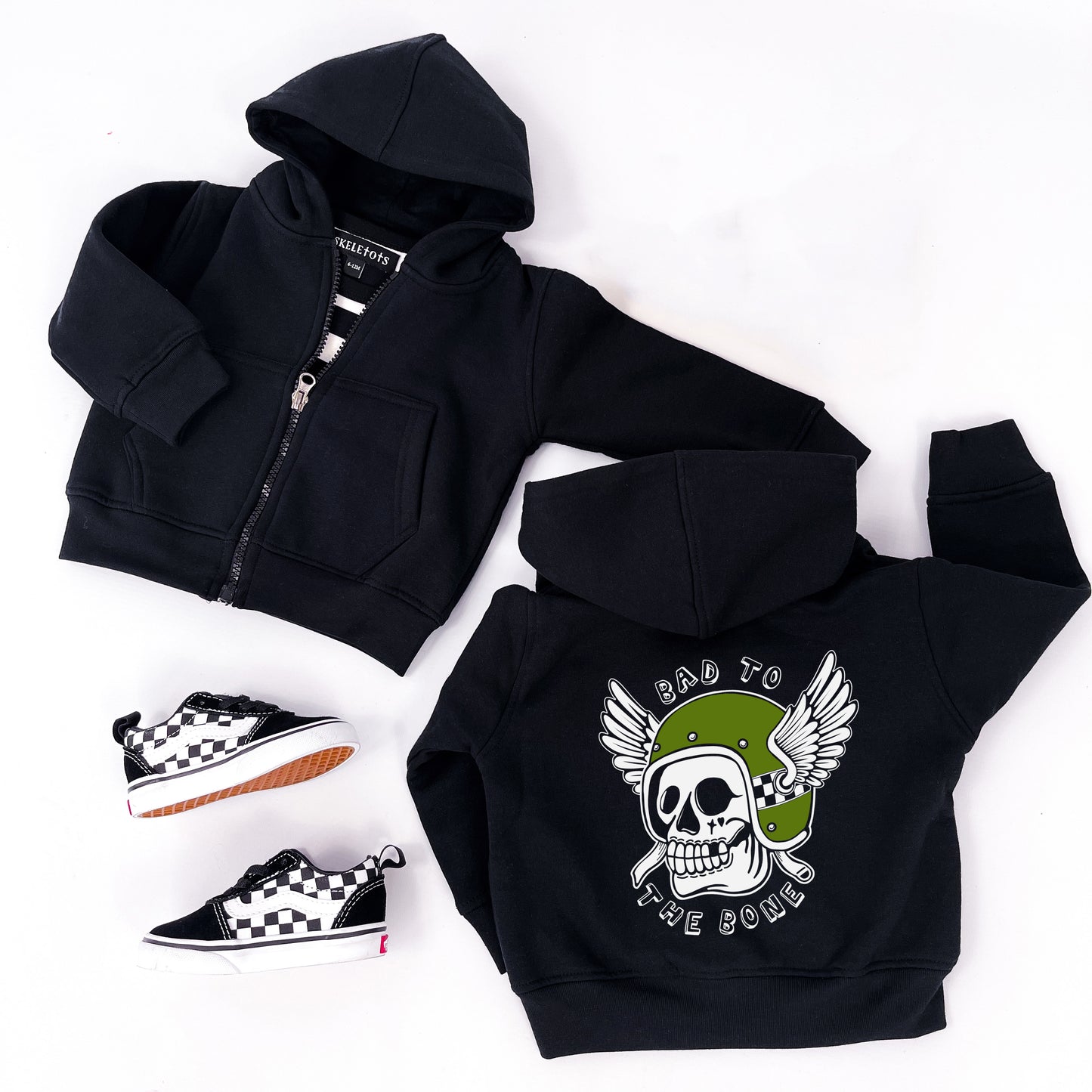 BAD TO THE BONE HOODIE