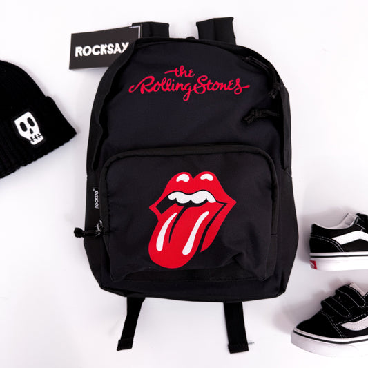 THE ROLLING STONES ROCKSAX MINI BACKPACK: CLASSIC TONGUE