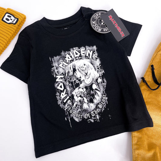 IRON MAIDEN KIDS T-SHIRT: NUMBER OF THE BEAST
