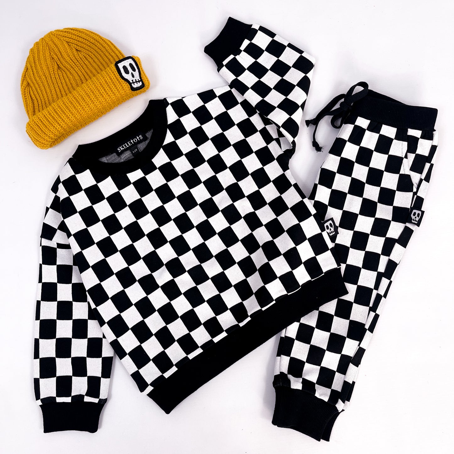CHECKERBOARD SWEATSHIRT