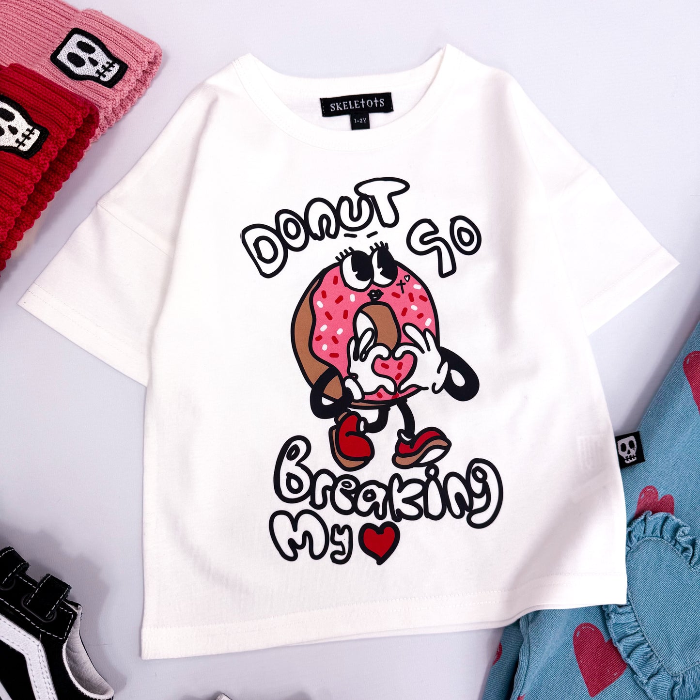 DONUT GO BREAKING MY HEART TEE