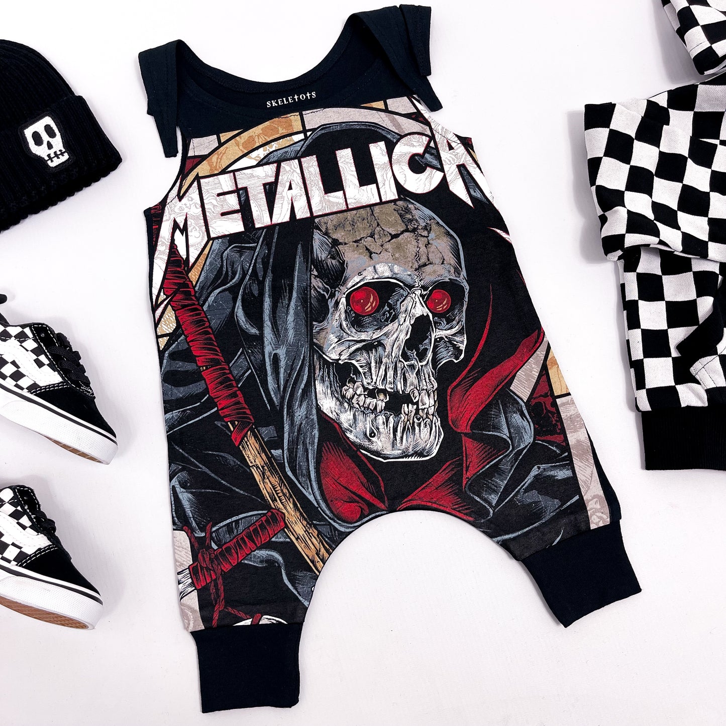 METALLICA BAND ROMPER