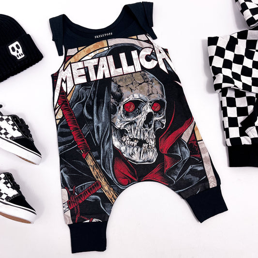 METALLICA BAND ROMPER