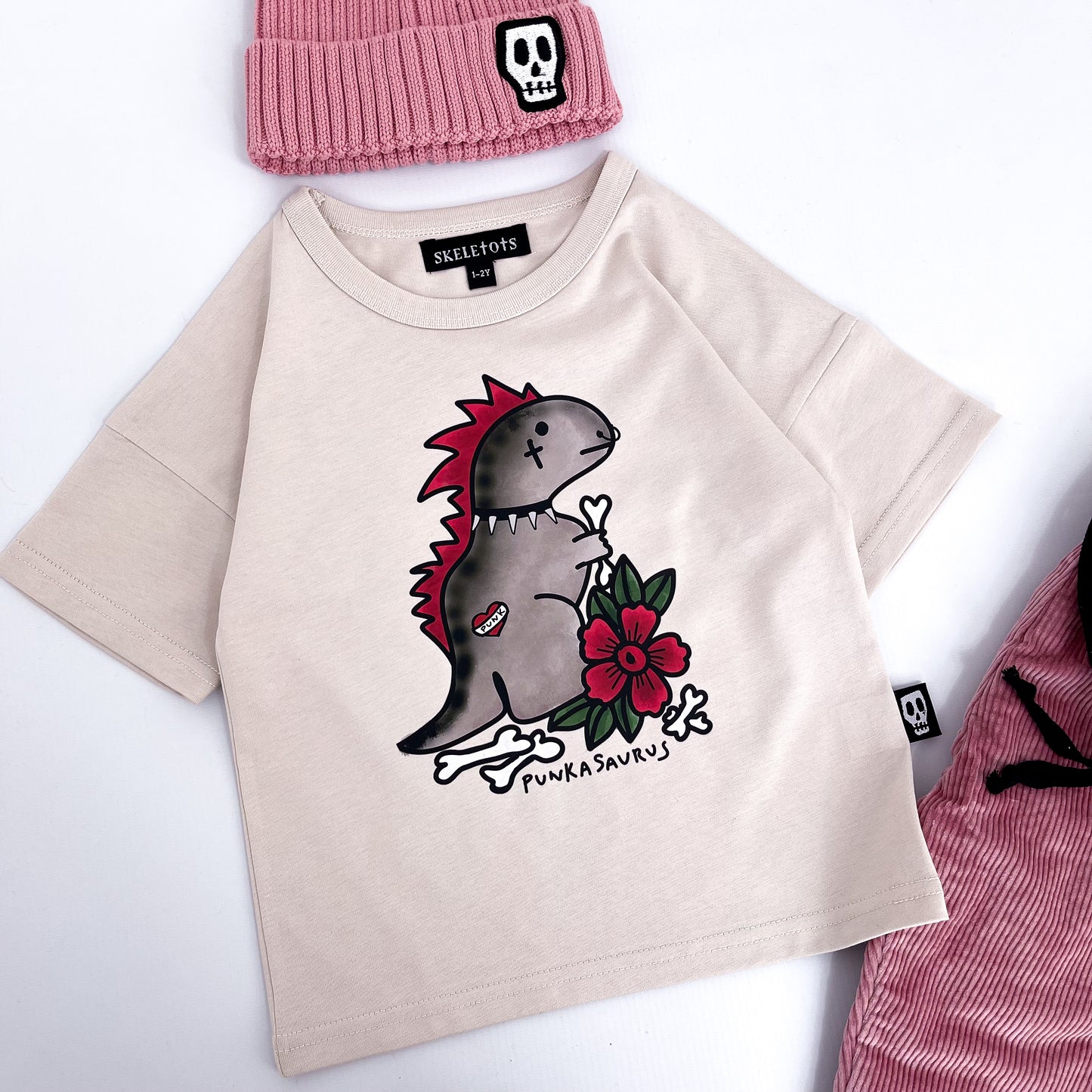 PUNKASAURUS DINOSAUR TEE