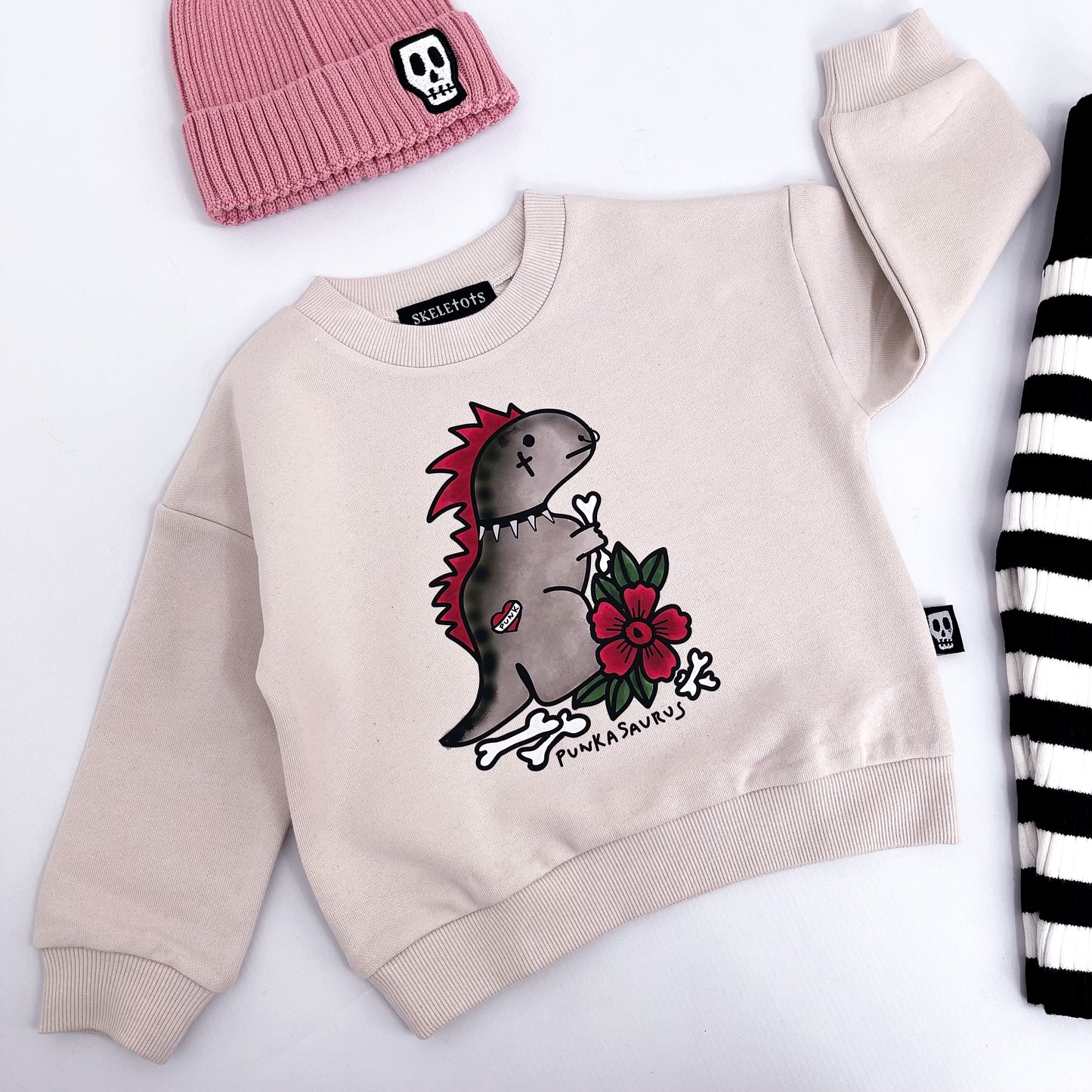PUNKASAURUS DINOSAUR SWEATSHIRT