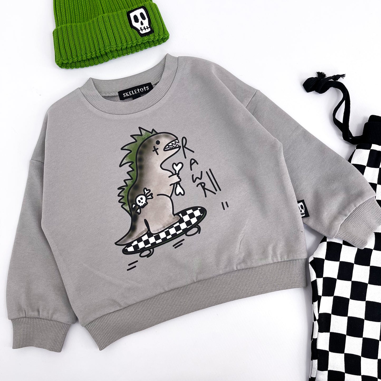 RAWR! DINOSAUR SWEATSHIRT