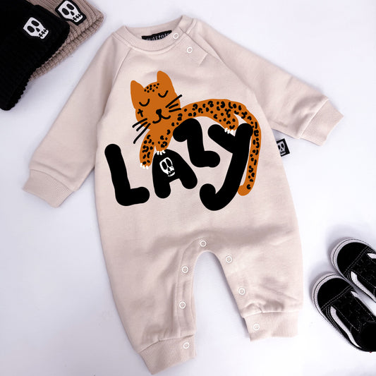 LAZY CAT FOOTLESS ROMPER