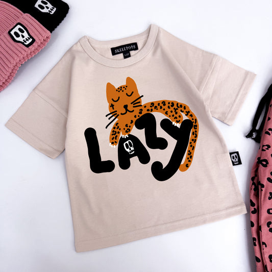 LAZY CAT TEE