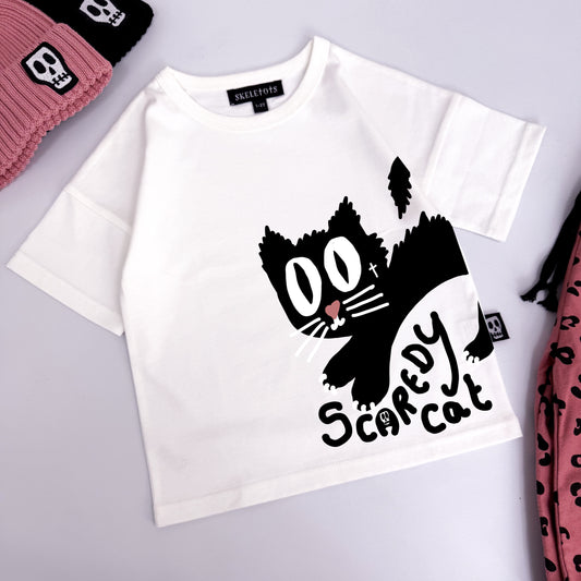 SCAREDY CAT TEE