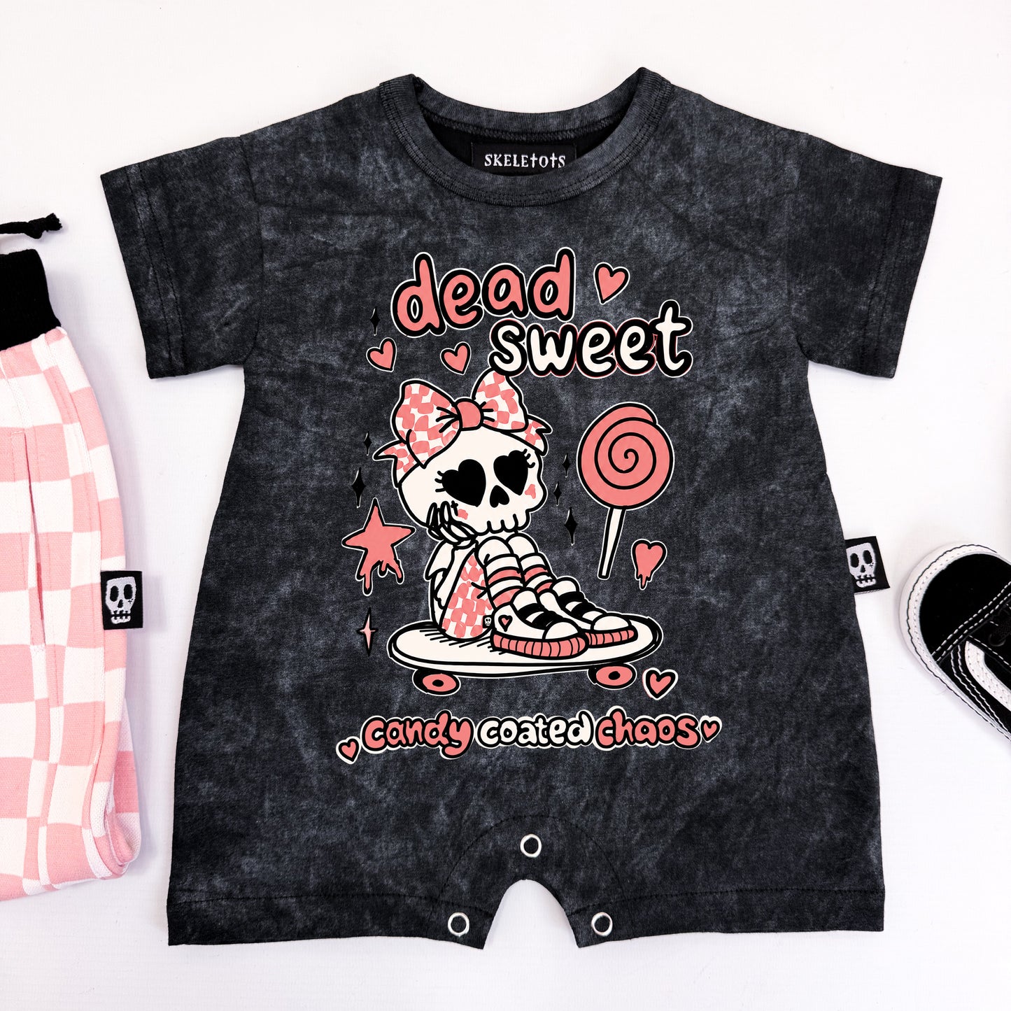 DEAD SWEET SHORTIE ROMPER