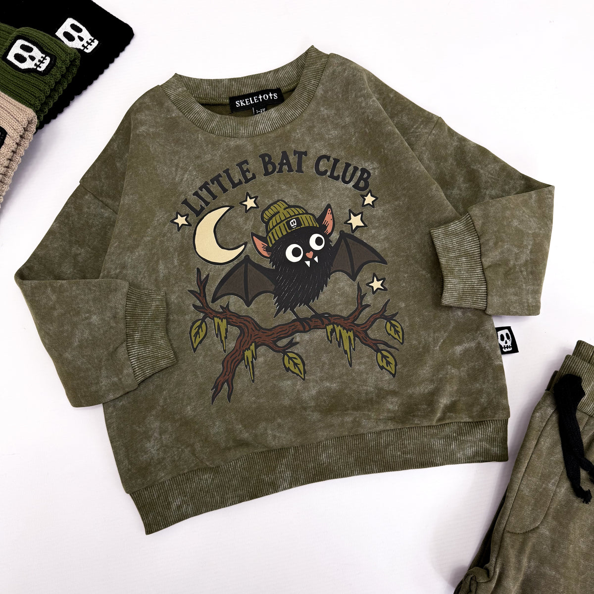 LITTLE BAT CLUB OVERSIZED SWEATSHIRT
