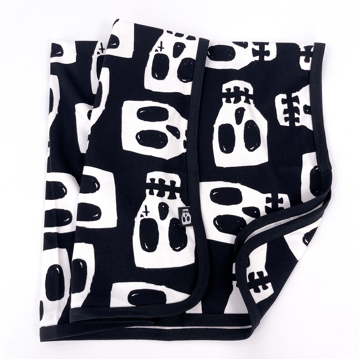 SKELLY SKULL BABY BLANKET