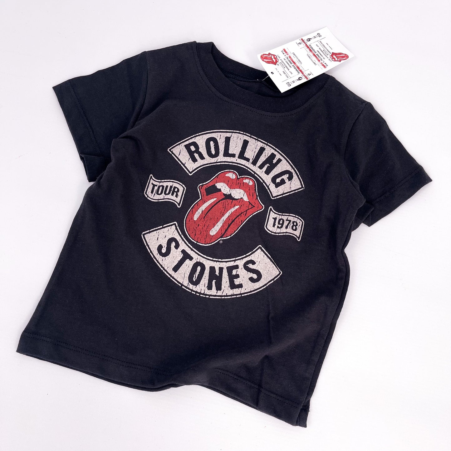 THE ROLLING STONES KIDS TODDLER T-SHIRT: US TOUR 1978