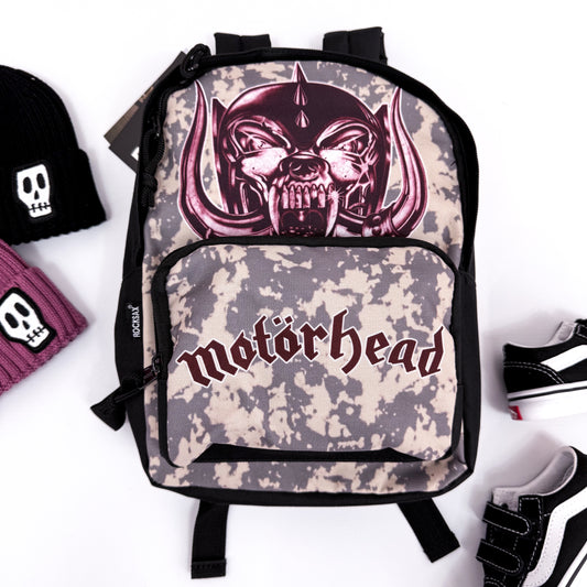 MOTORHEAD ROCKSAX MINI BACKPACK: ENGLAND WHITE