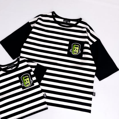 ADULT TERROR STRIPE PATCH TEE