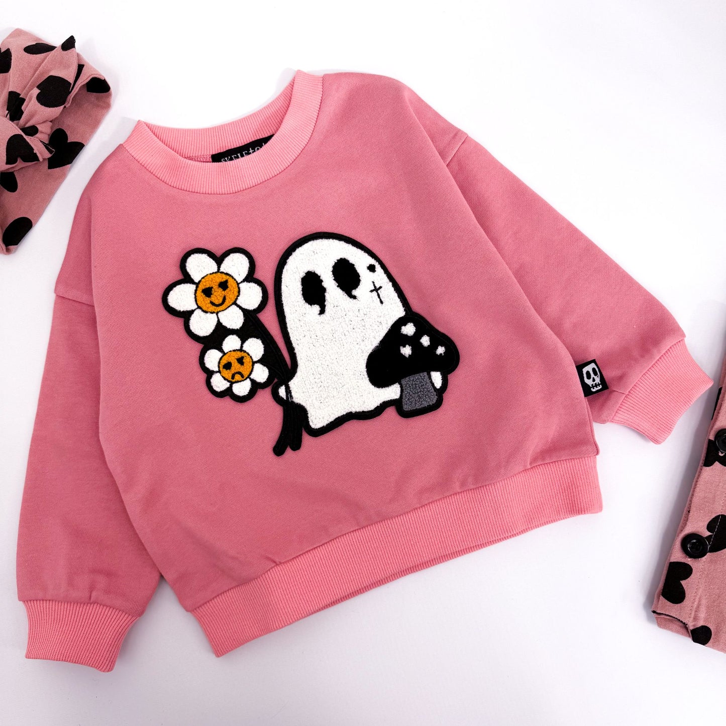 DAISY GHOST DUSKY ROSE SWEATSHIRT