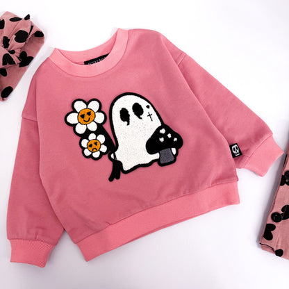 DAISY GHOST DUSKY ROSE SWEATSHIRT