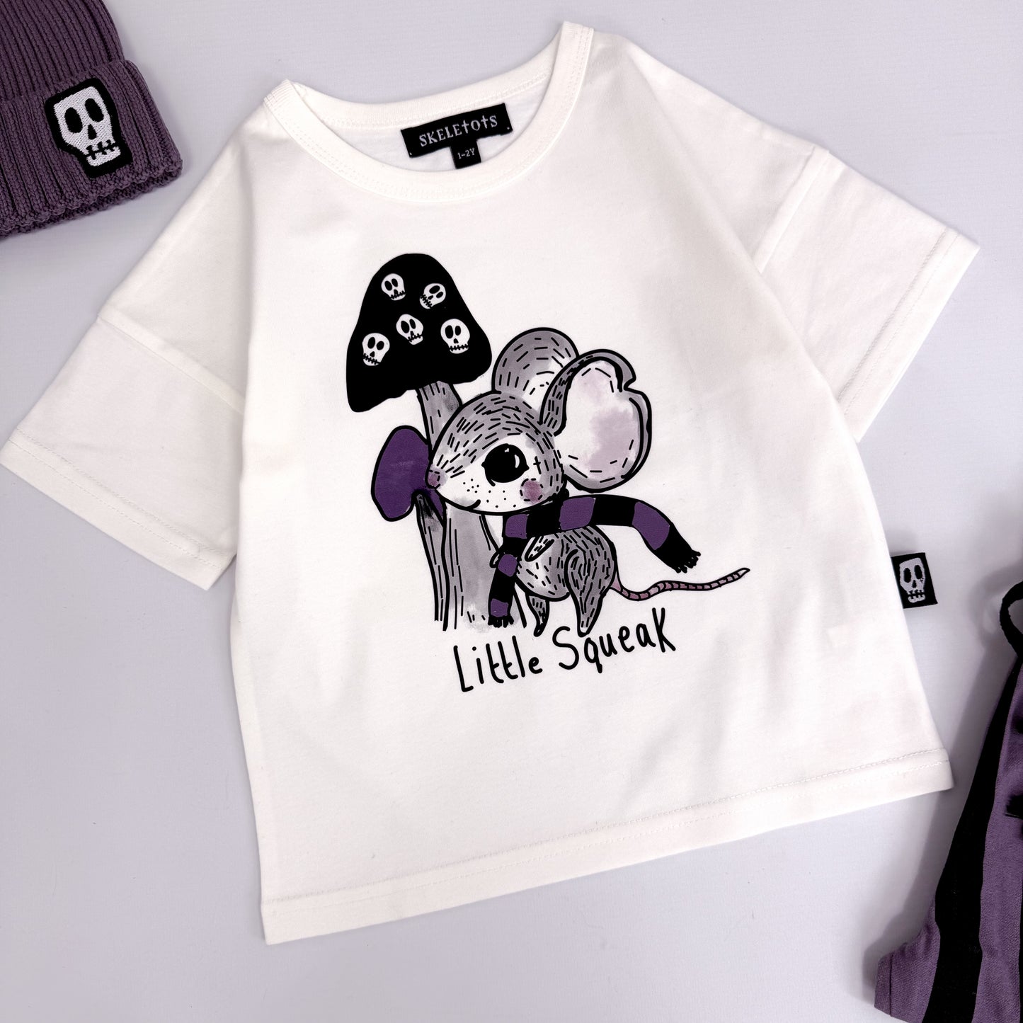 LITTLE SQUEAK WHITE TEE