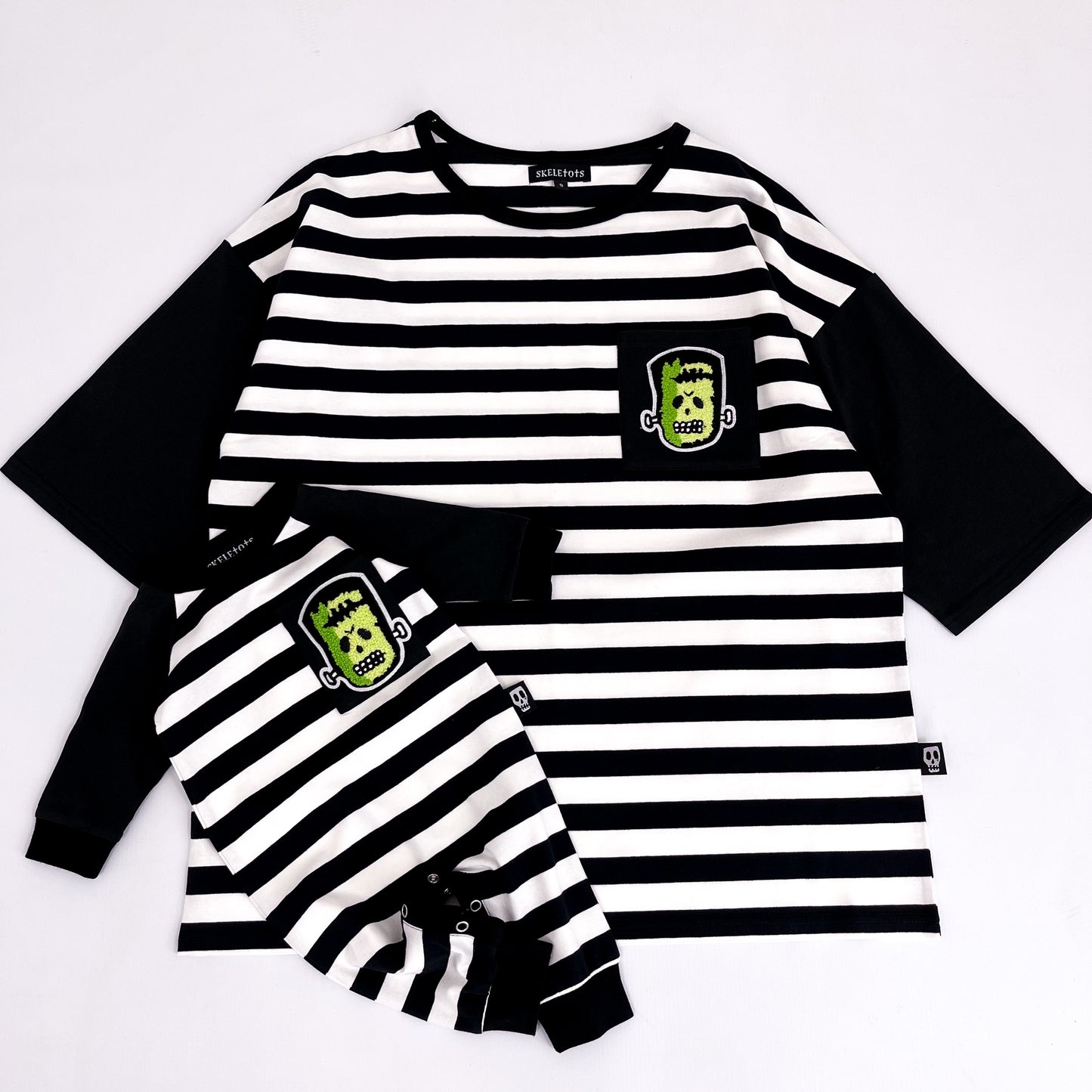 ADULT TERROR STRIPE PATCH TEE