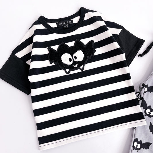 BAT STRIPE PATCH TEE