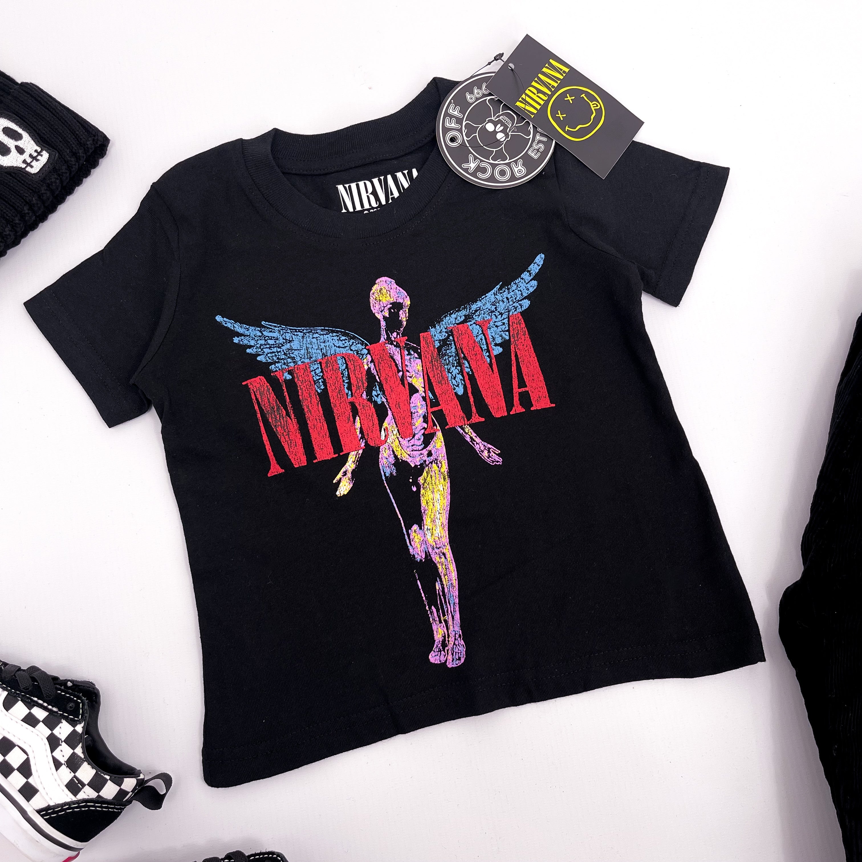 Nirvana kids shirt best sale