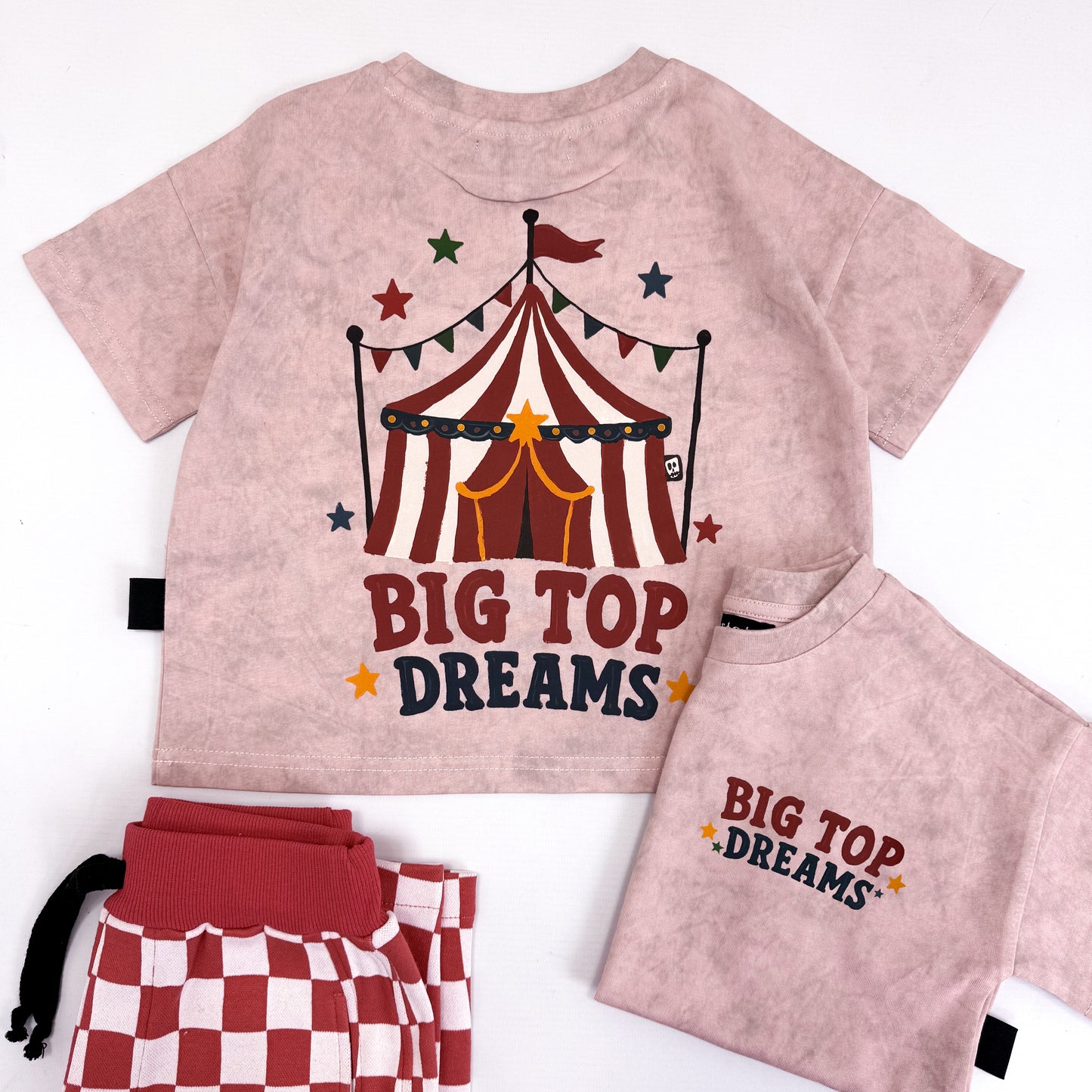BIG TOP DREAMS BACK PRINT OVERSIZED TEE