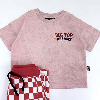 BIG TOP DREAMS BACK PRINT OVERSIZED TEE