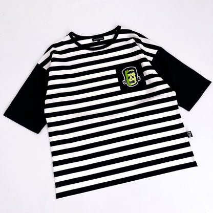 ADULT TERROR STRIPE PATCH TEE