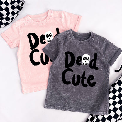 DEAD CUTE DISTRESSED STYLE TEE