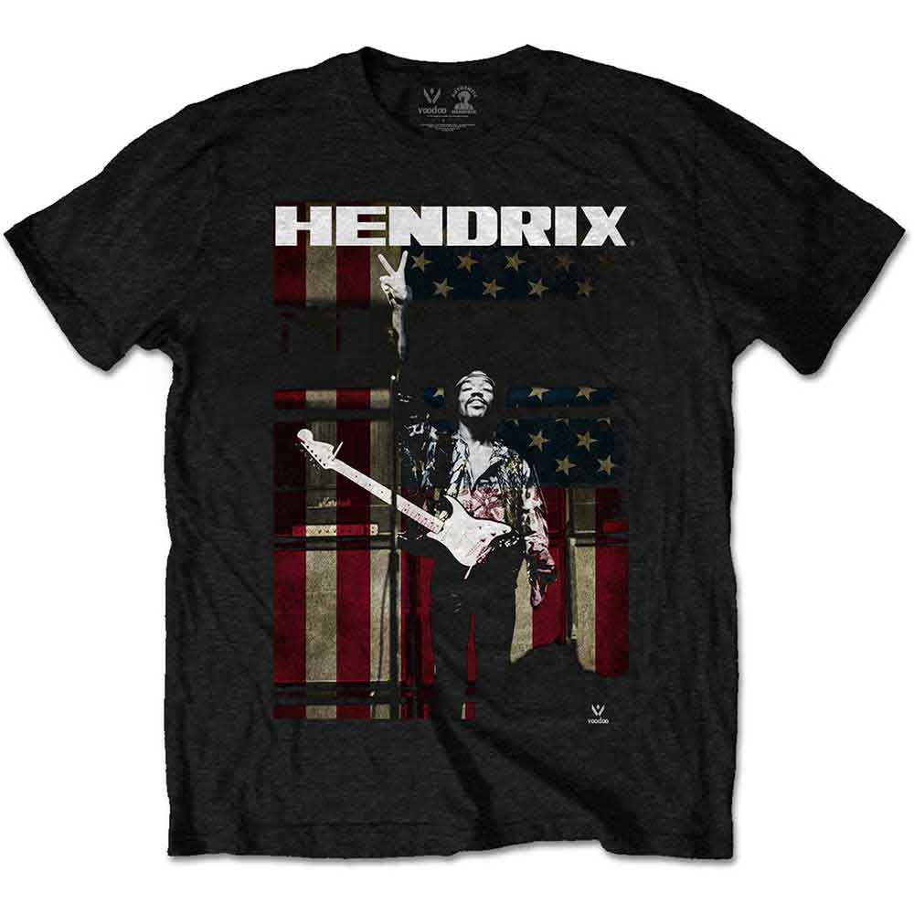 JIMI HENDRIX KIDS T-SHIRT: PEACE FLAG