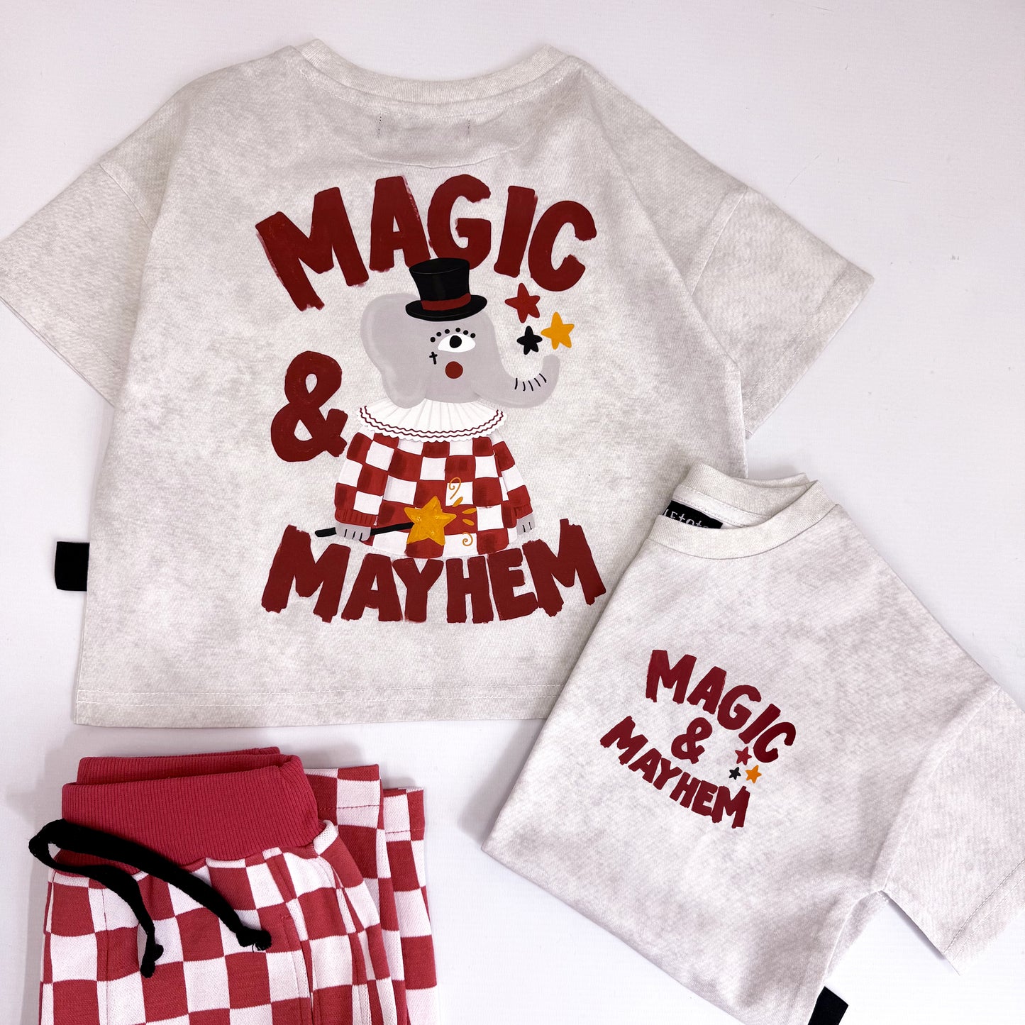 MAGIC & MAYHEM BACKPRINT OVERSIZED TEE