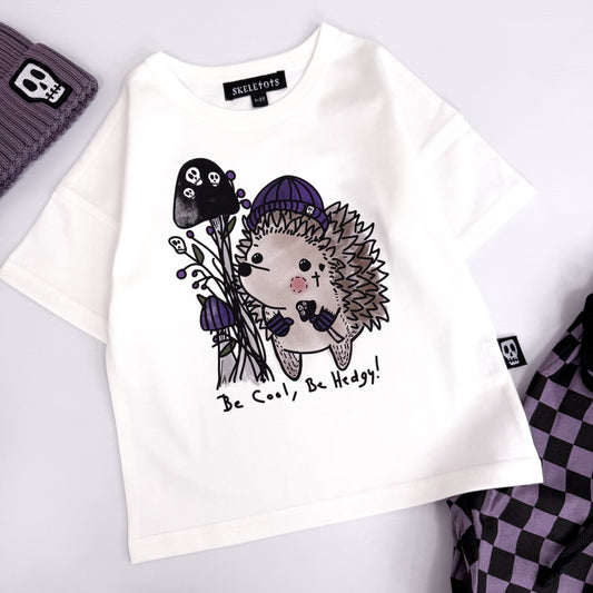 BE COOL, BE HEDGY WHITE TEE