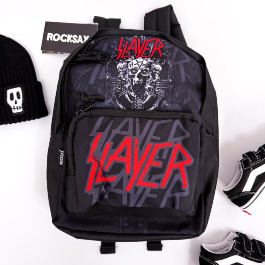 SLAYER ROCKSAX MINI BACKPACK: SKULLS
