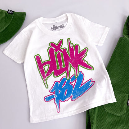 BLINK-182 KIDS T-SHIRT: NEON LOGO