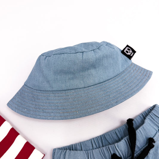 DENIM BUCKET HAT