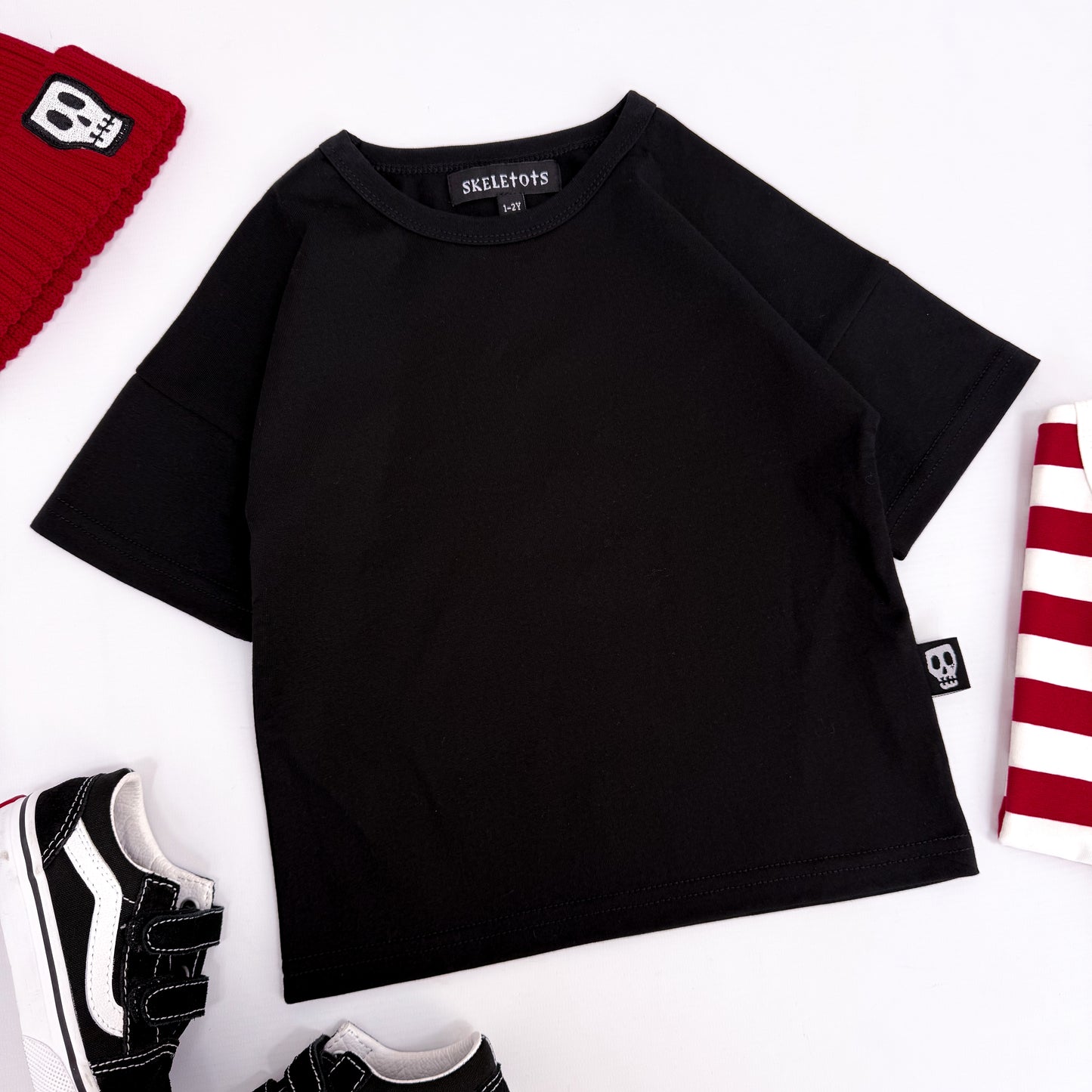 NOT SO BASIC BLACK TEE