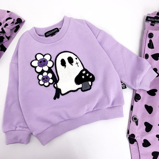 DAISY GHOST LILAC SWEATSHIRT