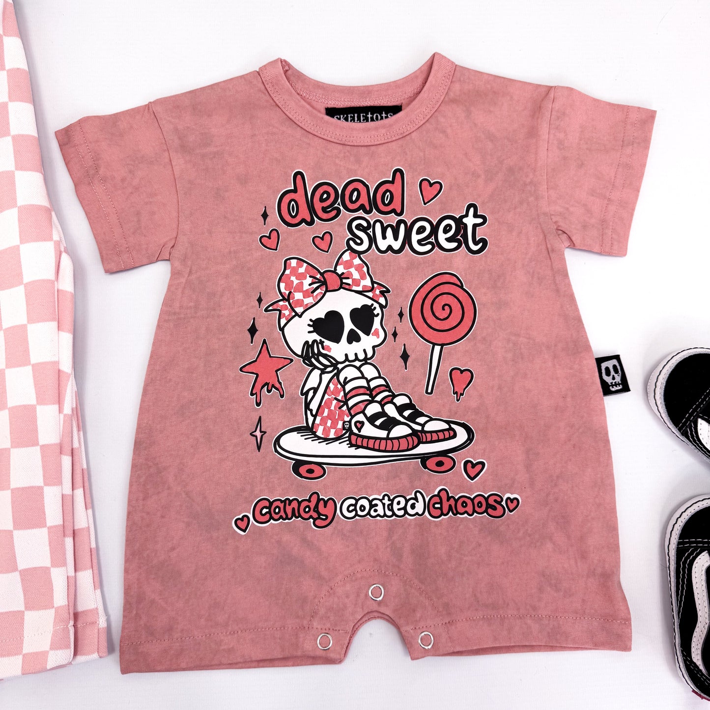 DEAD SWEET SHORTIE ROMPER