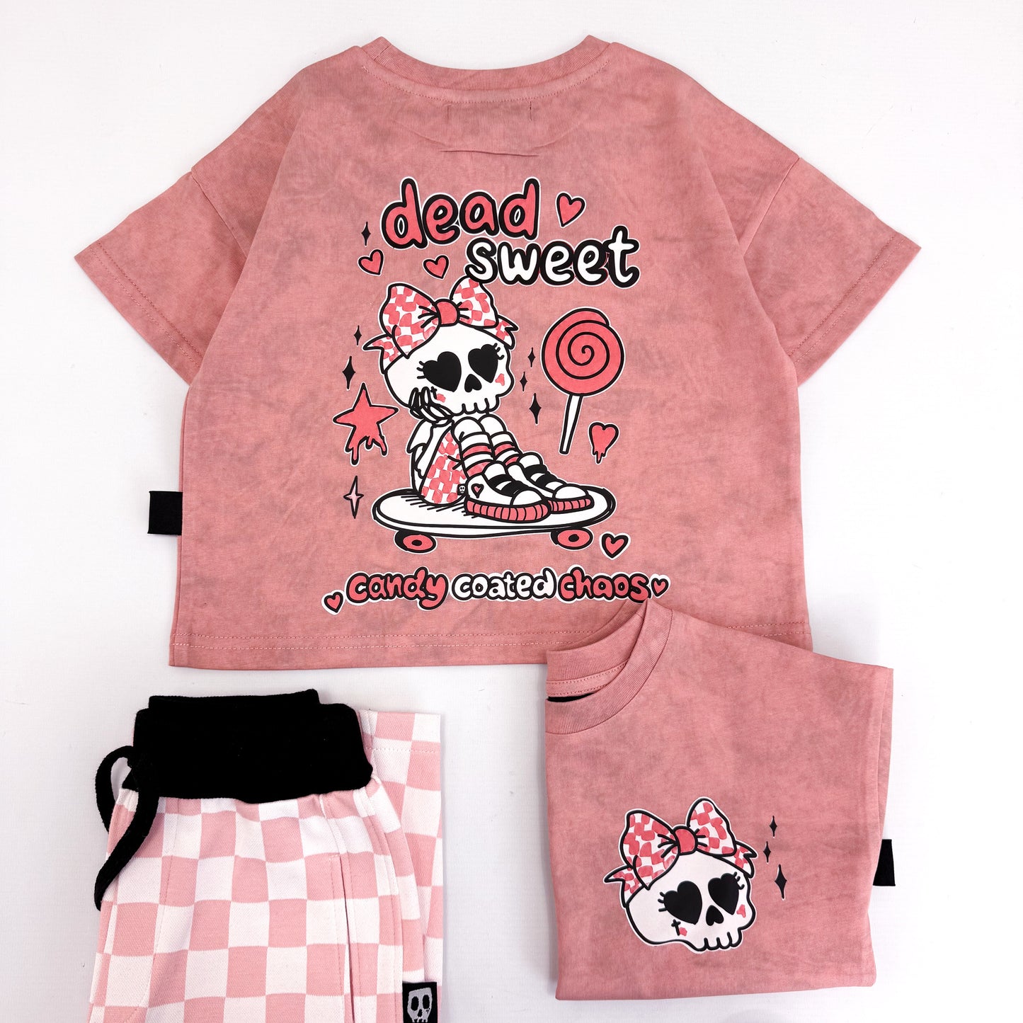 DEAD SWEET BACK PRINT OVERSIZED TEE