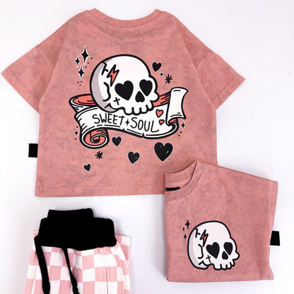 SWEET SOUL BACK PRINT OVERSIZED TEE
