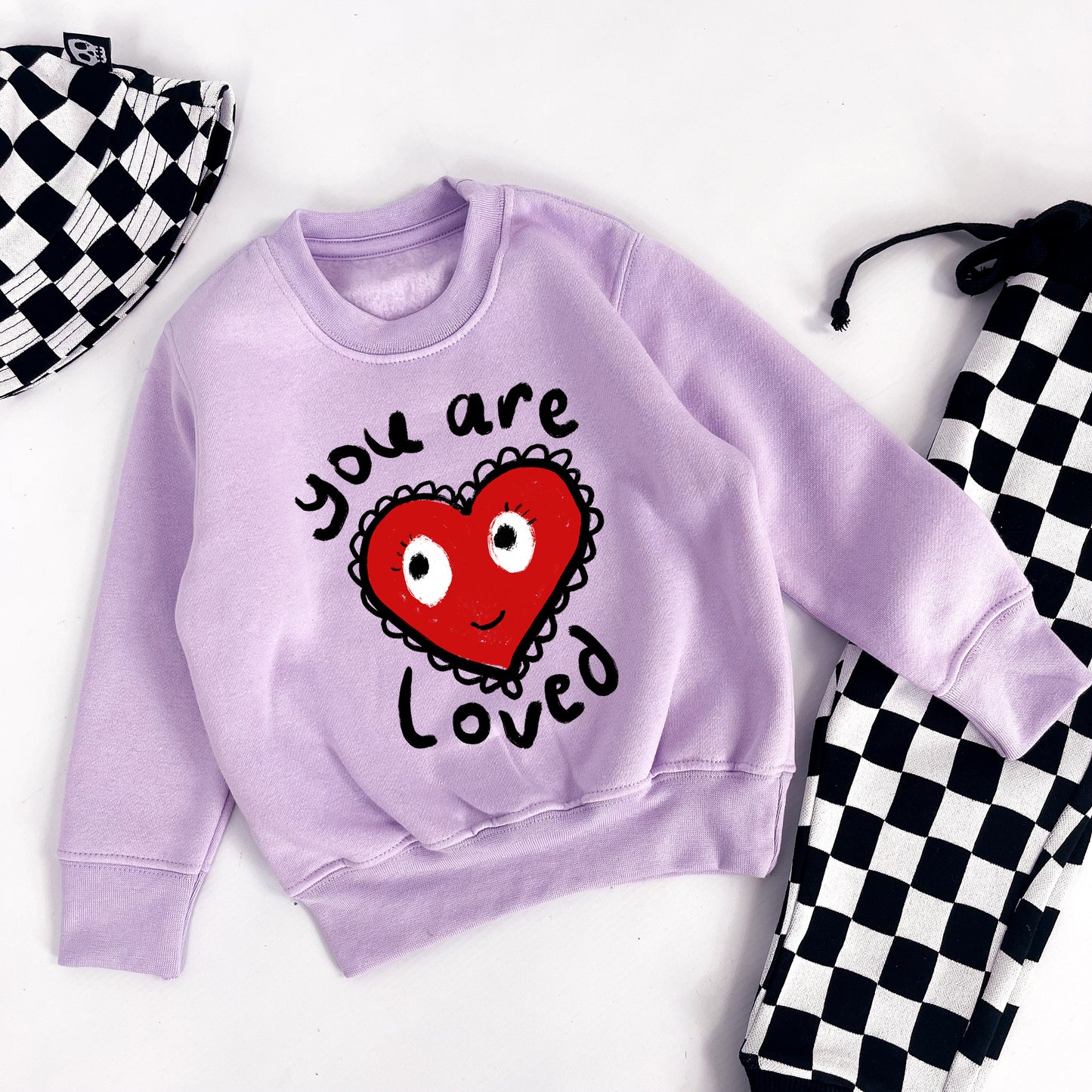 YOU ARE LOVED PASTEL SWEATSHIRT